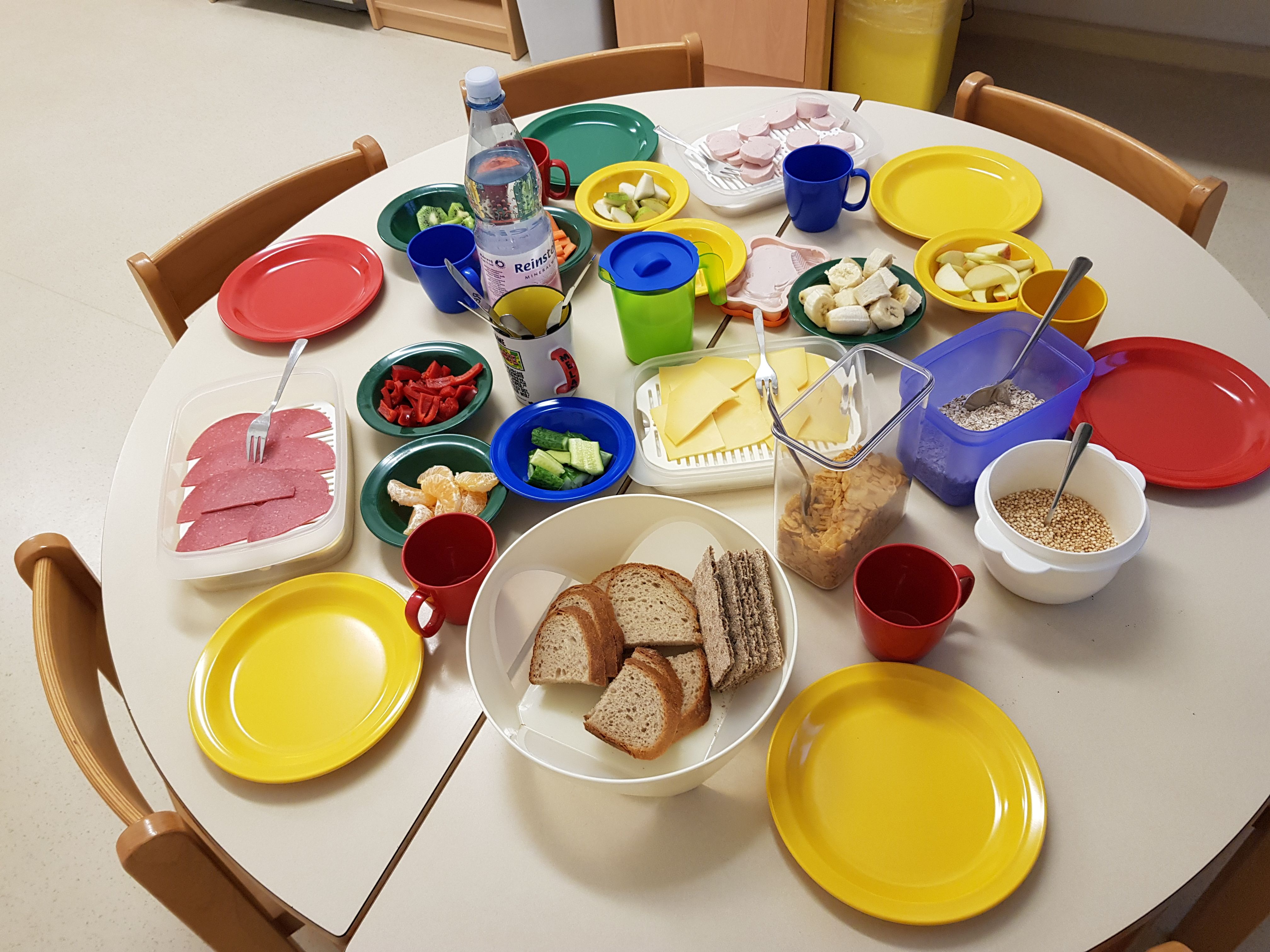Frühstücksbuffet zur freien Auswahl